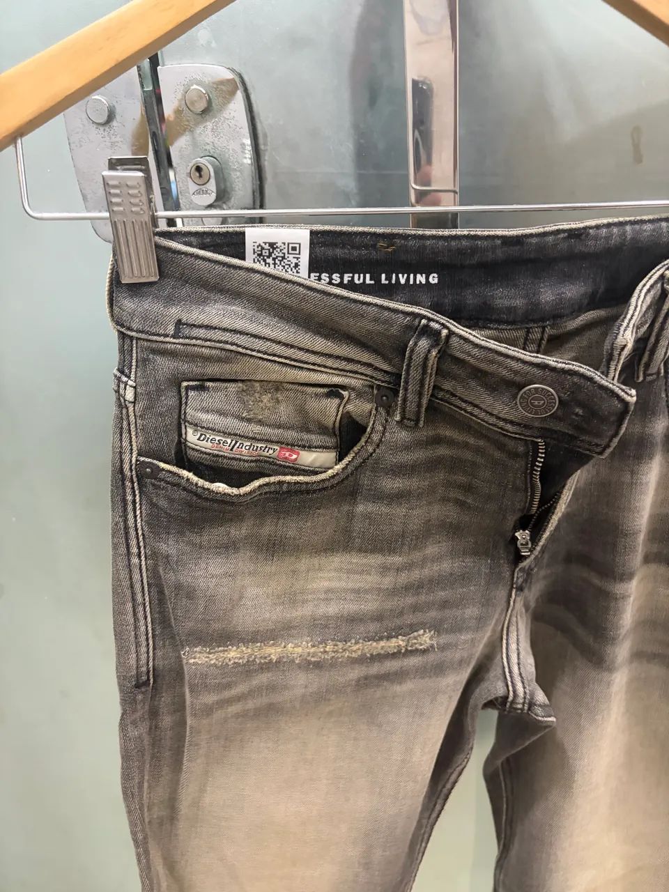 Calça jeans diesel tamanho 38 - Foto 4