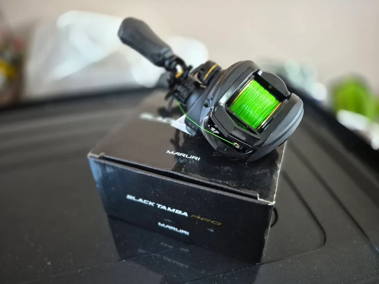 Carretilha de Pesca Black Tamba Pro Maruri Canhoto