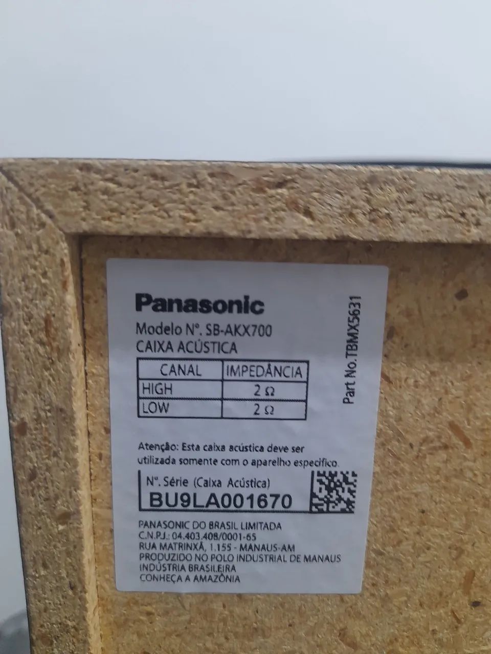 Vendo dois lindos caixas de som Panasonic  - Foto 5