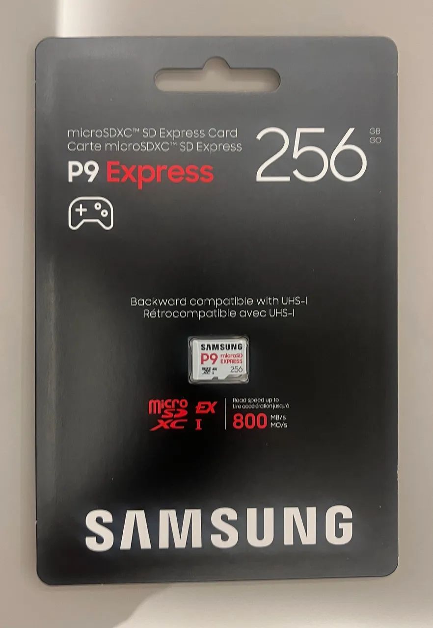 Cartão expresso microSD P9 Express 256GB