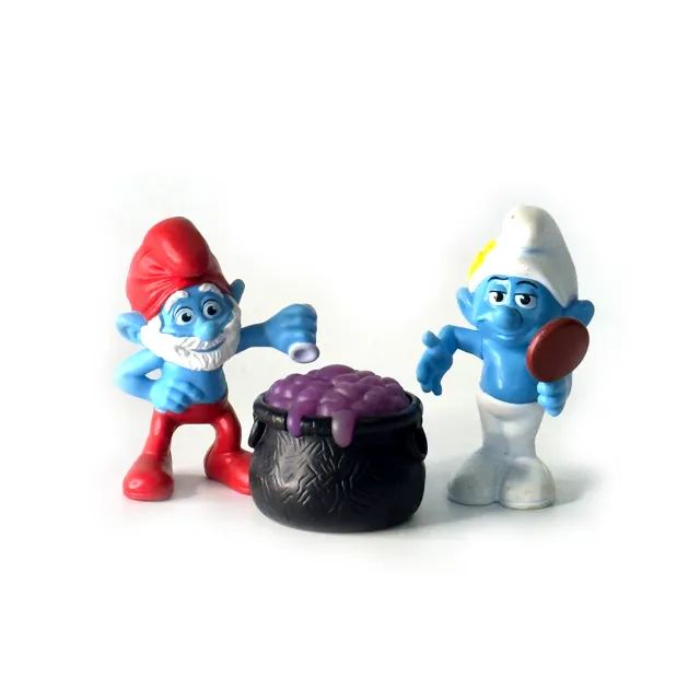 Bonecos Smurfs McDonald's