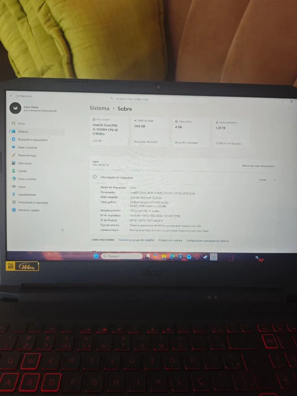 Acer nitro 5 - Foto 3