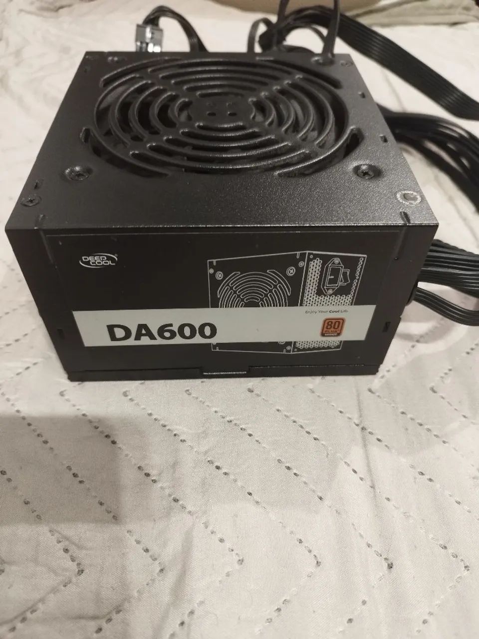 FONTE 600W DEEP COOL DA600 80 PLUS BRONZE