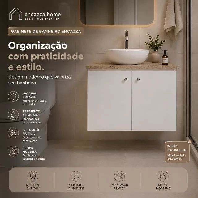 Kit Móveis banheiro - Foto 3