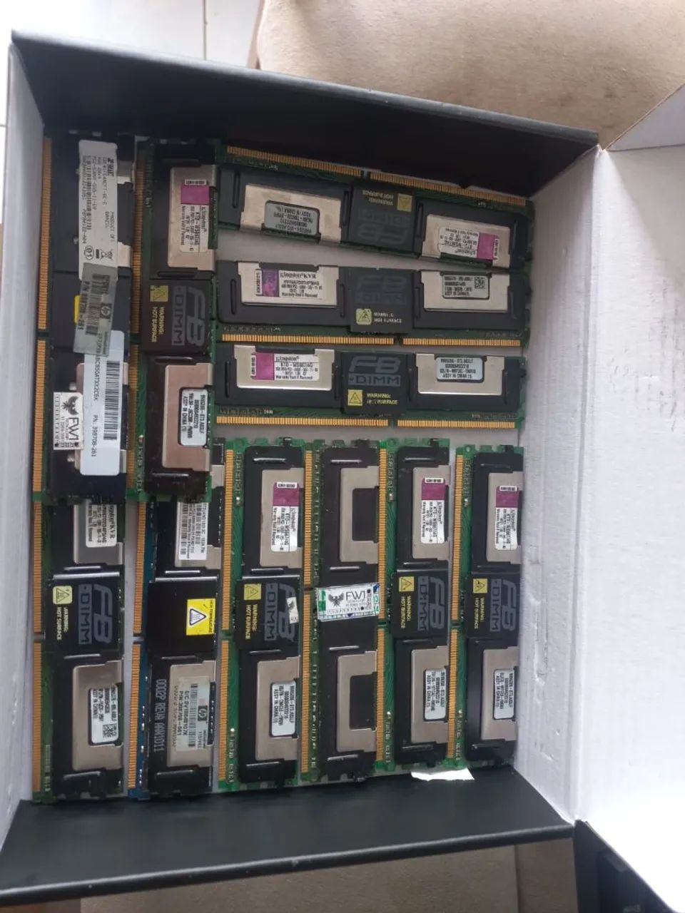 Memórias ddr2 FBDIMM ecc pra servidor 4 e 2 gb 
