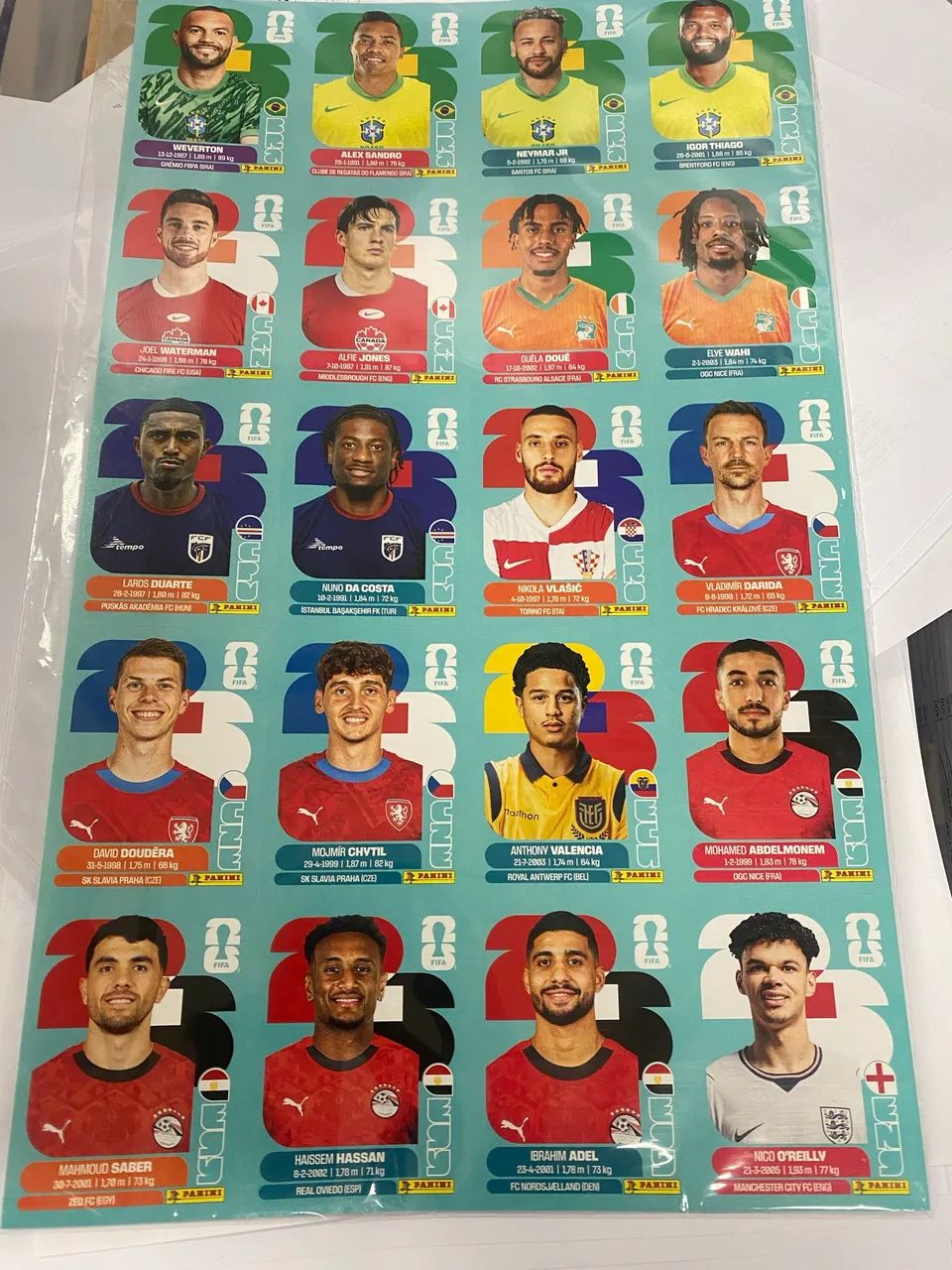 Kit atualização das figurinhas da copa do mundo 2026 - Foto 2