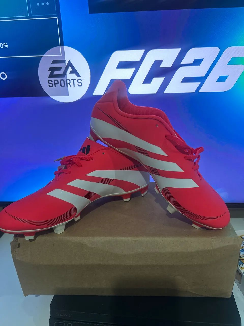 Chuteira campo 37/38, adidas