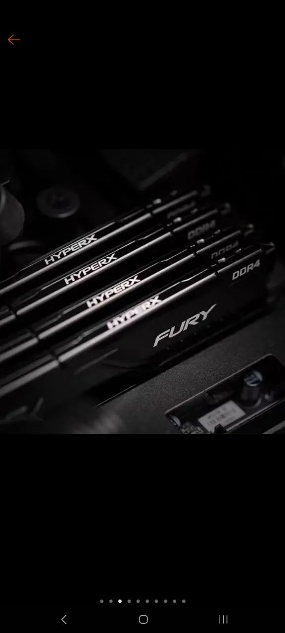 Kingston HyperX FURY DDR4-3200Mhz " 8GB original  - Foto 2