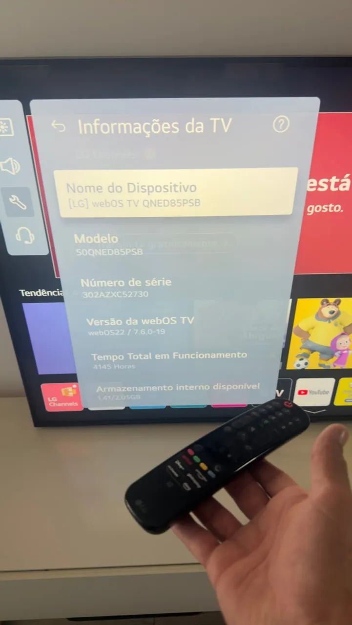 Tv Lg Qled Nanocell 4k - Foto 2