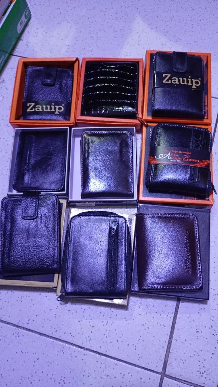 carteira de couro  - Foto 2