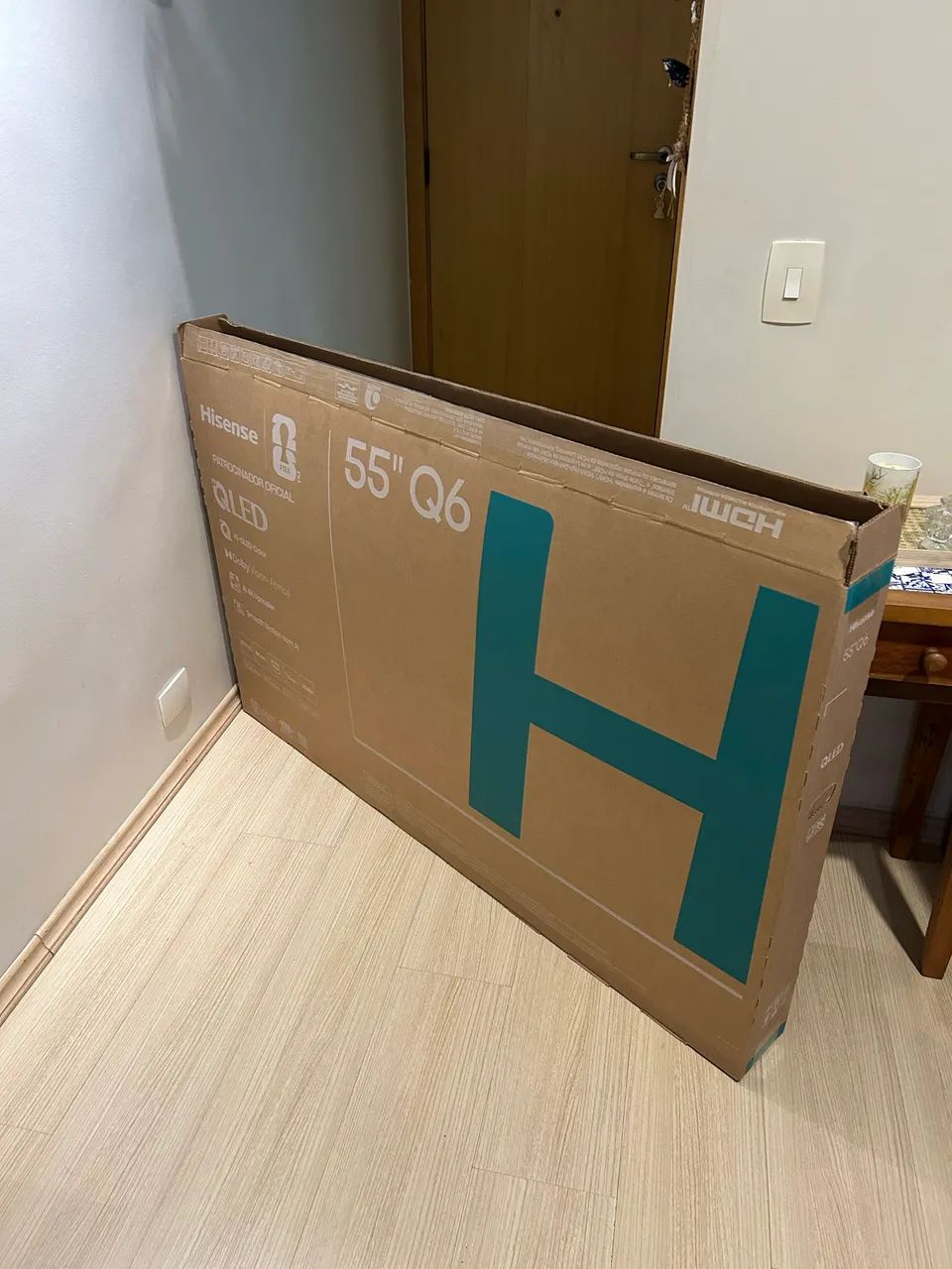 Caixa para TV HISENSE 55 polegadas  - Foto 3