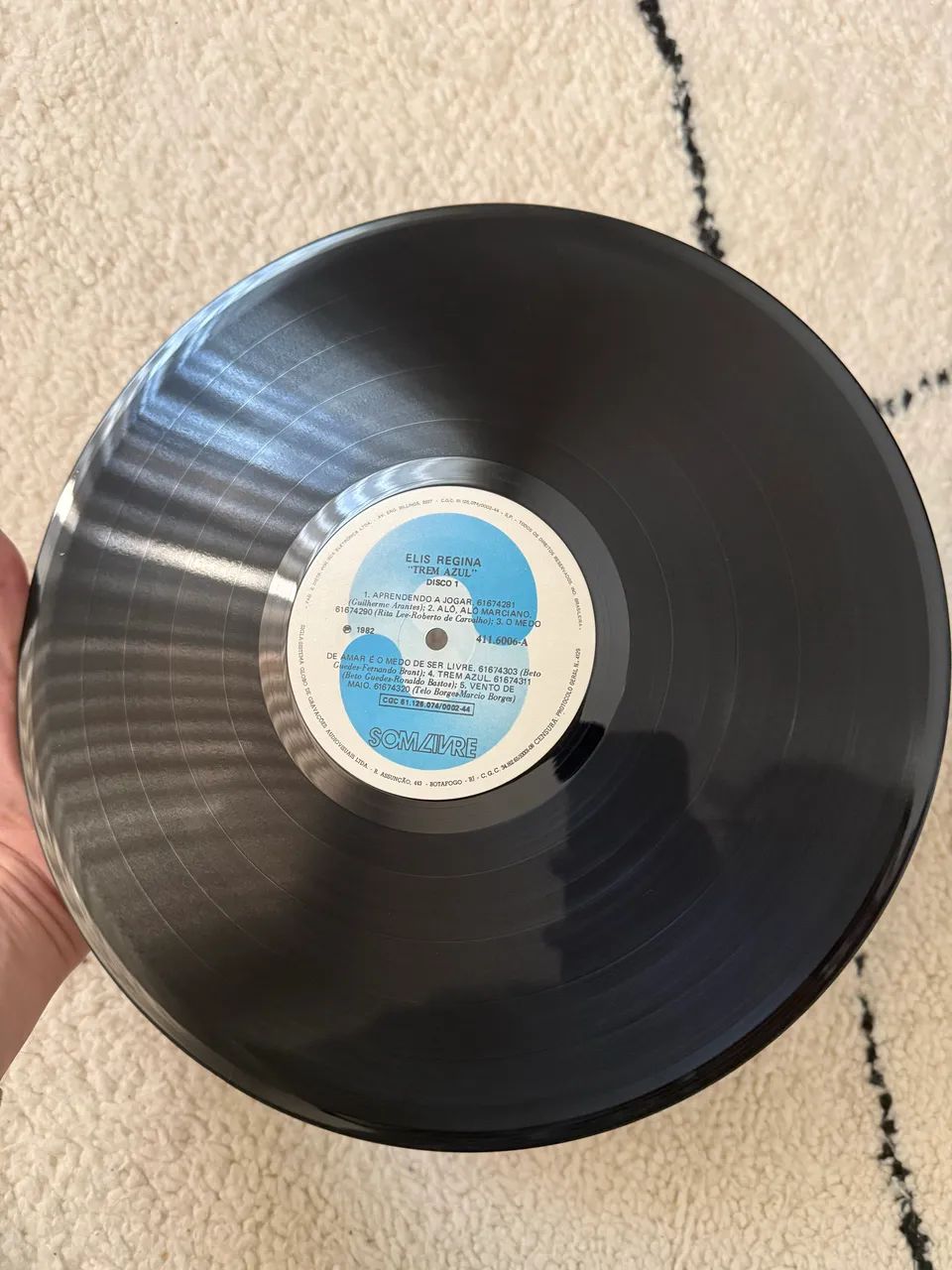 Lp Elis Regina - Trem Azul (capa gatefold) - Foto 5