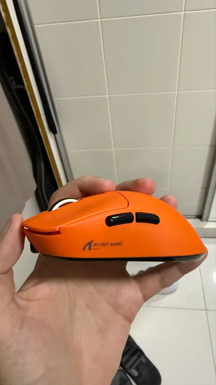 Mouse Gamer Attack Shark X3 seminovo - Foto 2