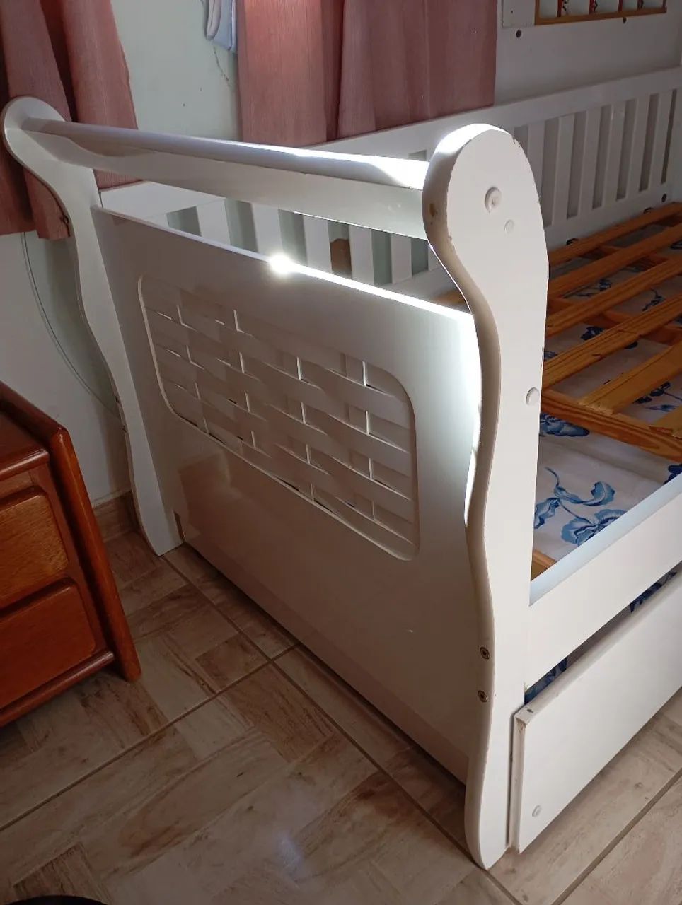 Cama infantil com cama reserva,em boas condições  - Foto 2
