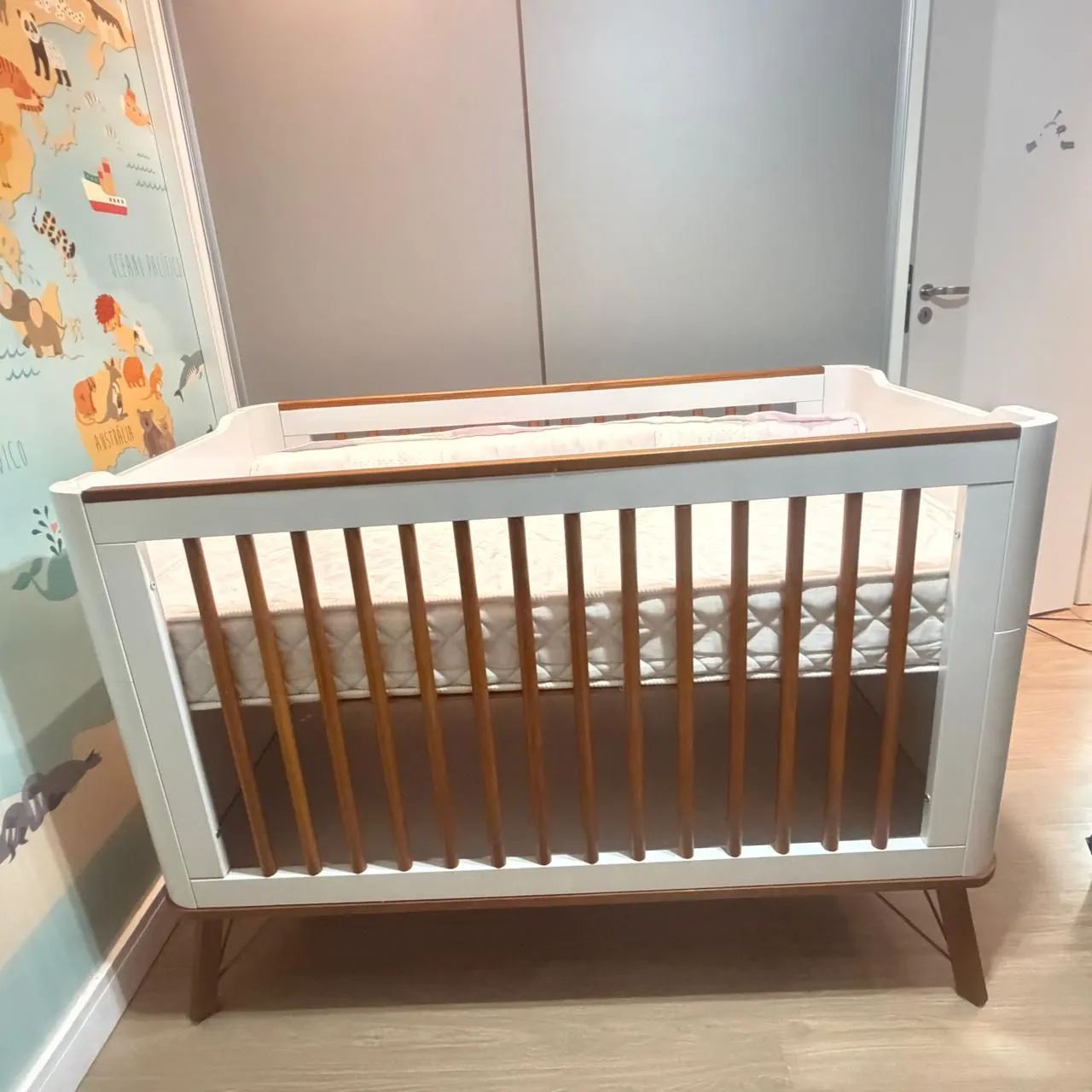 Berço 3 em 1 branco