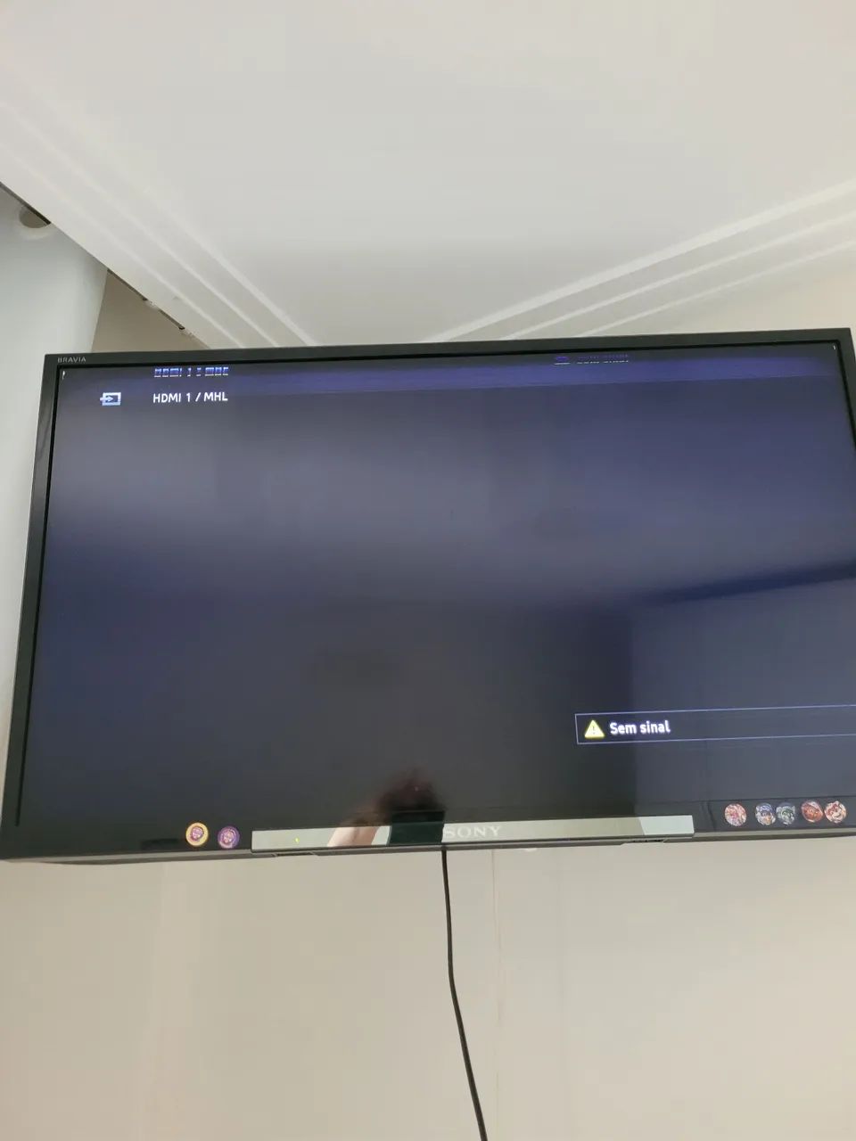 Vendo TV 32 polegadas com defeito - Foto 2