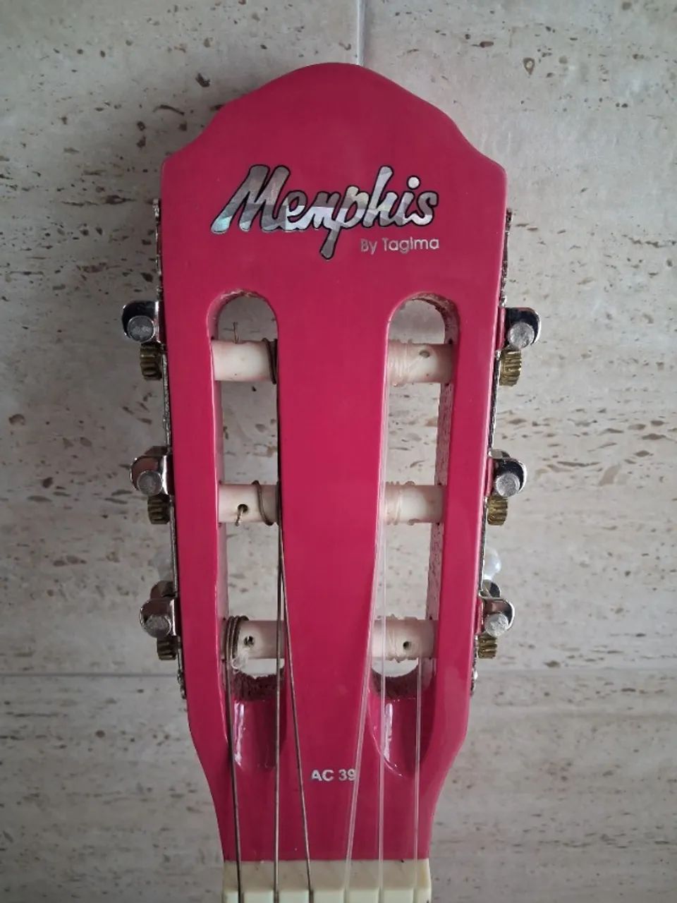 Violão rosa Memphis - Foto 3