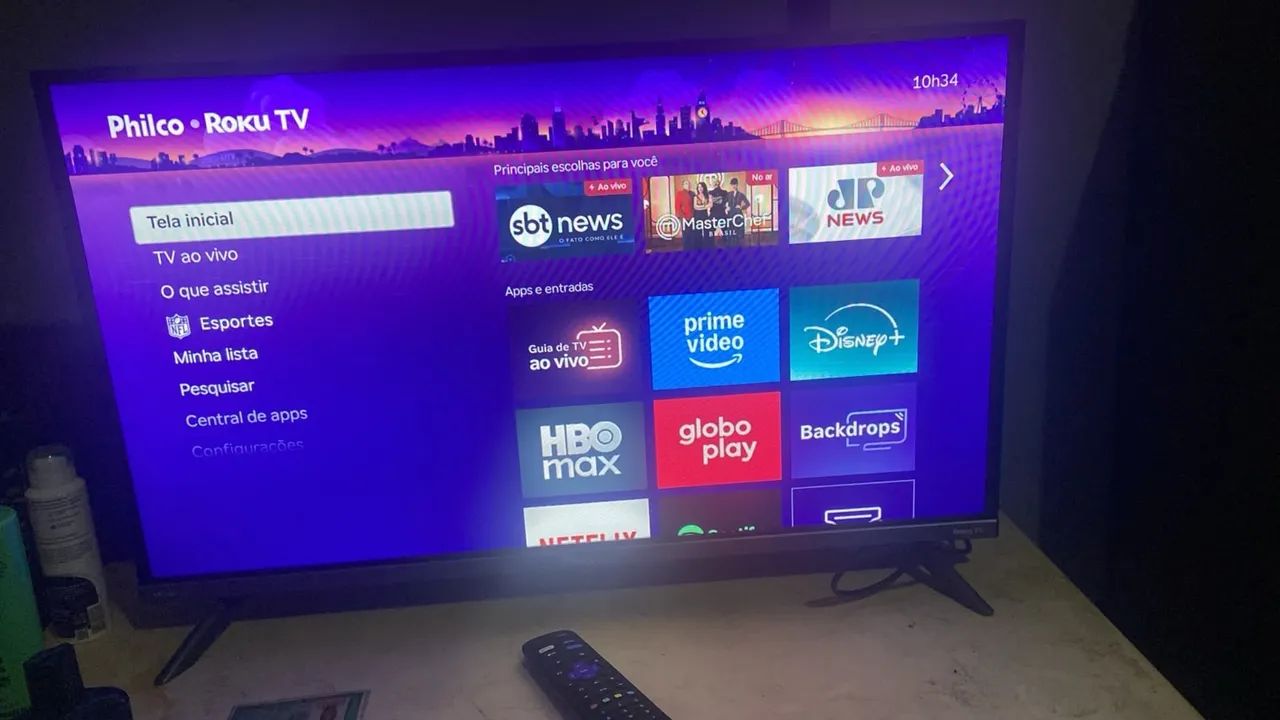 TV Roku 32 polegadas