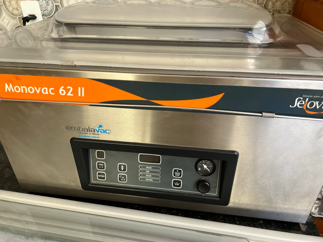 Seladora A Vácuo Com Bico De Sucção 61cm 220v Cinza - Equipamentos