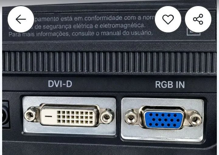 Vendo Monitor Samsung 21 Polegadas  - Foto 4