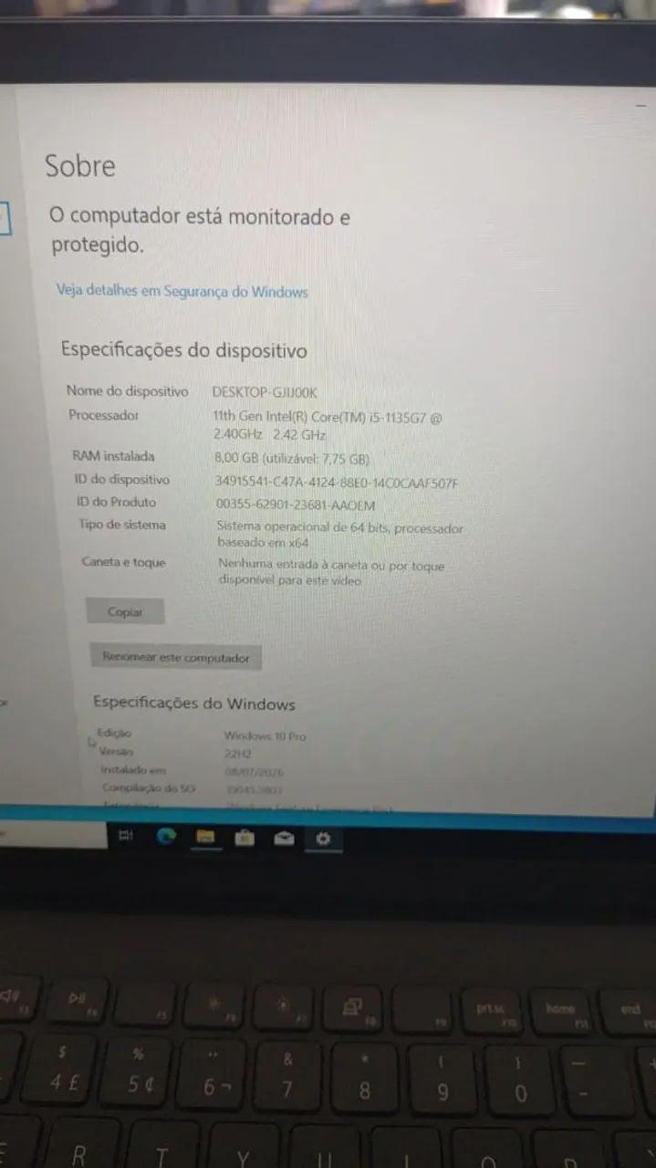 Dell I5-11ª, 8ram, NVMe 256GB - Foto 4