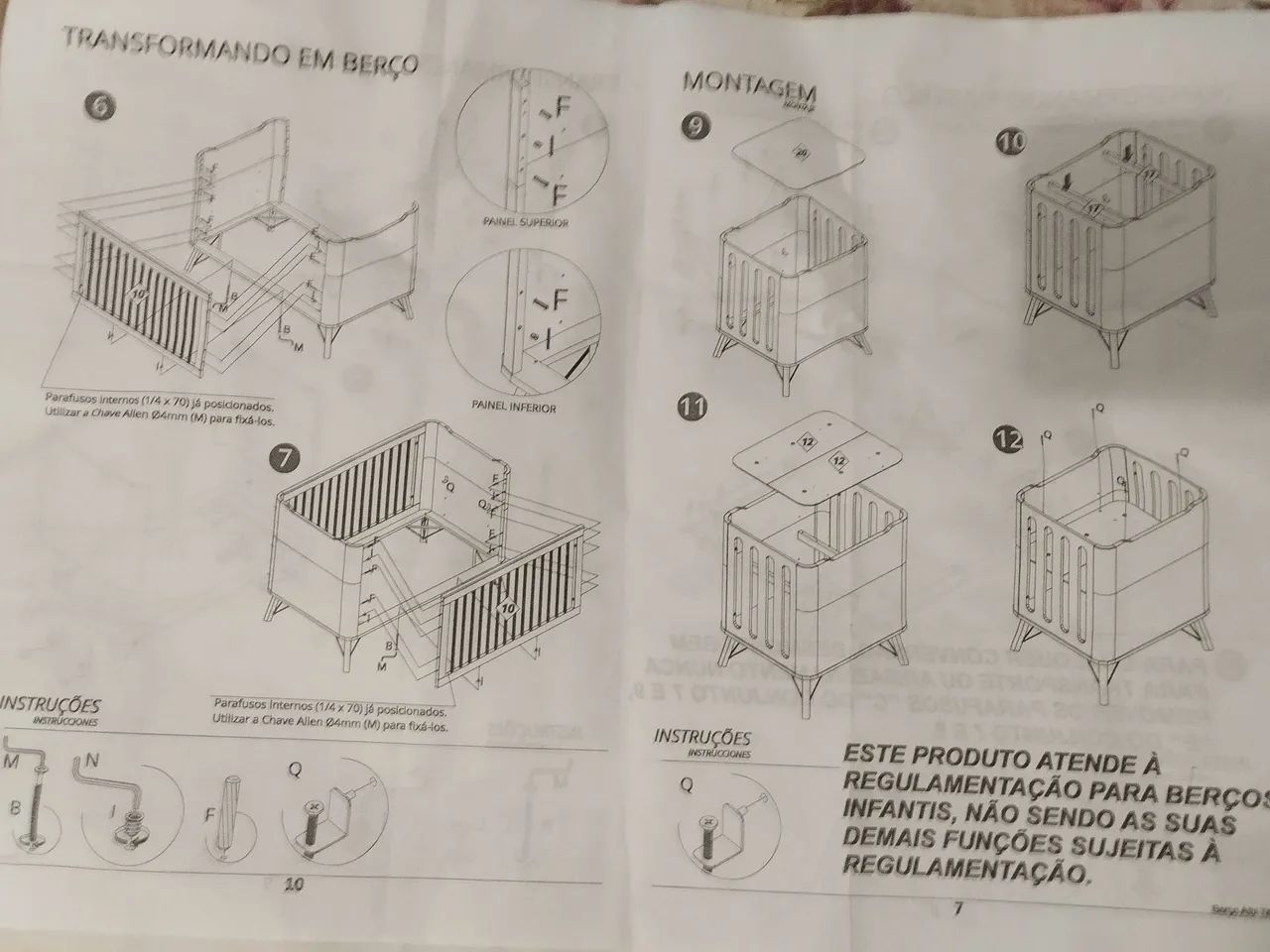 Berço + chiqueirinho de luxo - Foto 3