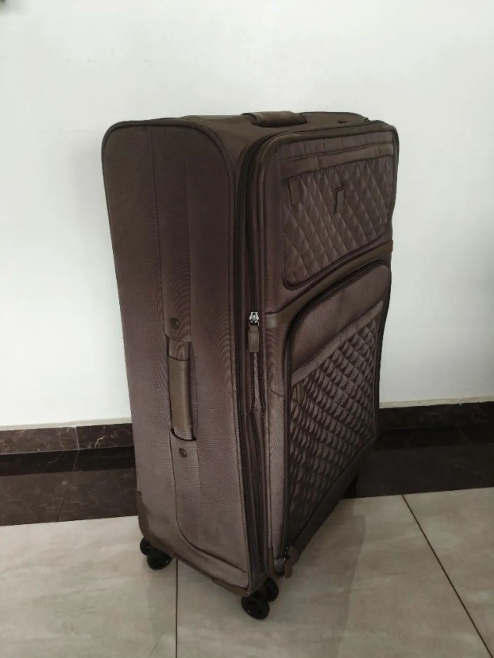 Mala de Viagem Calvin Klein Marrom - Foto 2