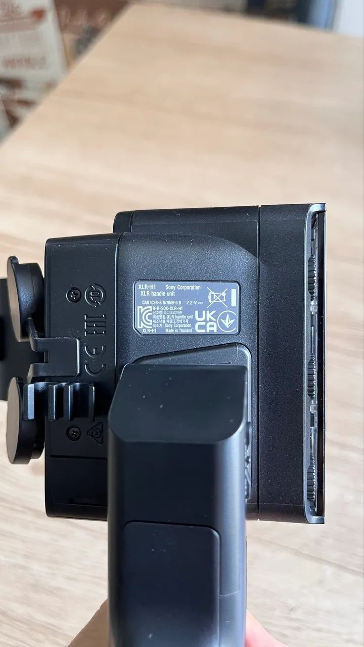 Top Handle Unit Sony Xlr-h1 para Fx3 & Fx30 W/ Xlr Inputs