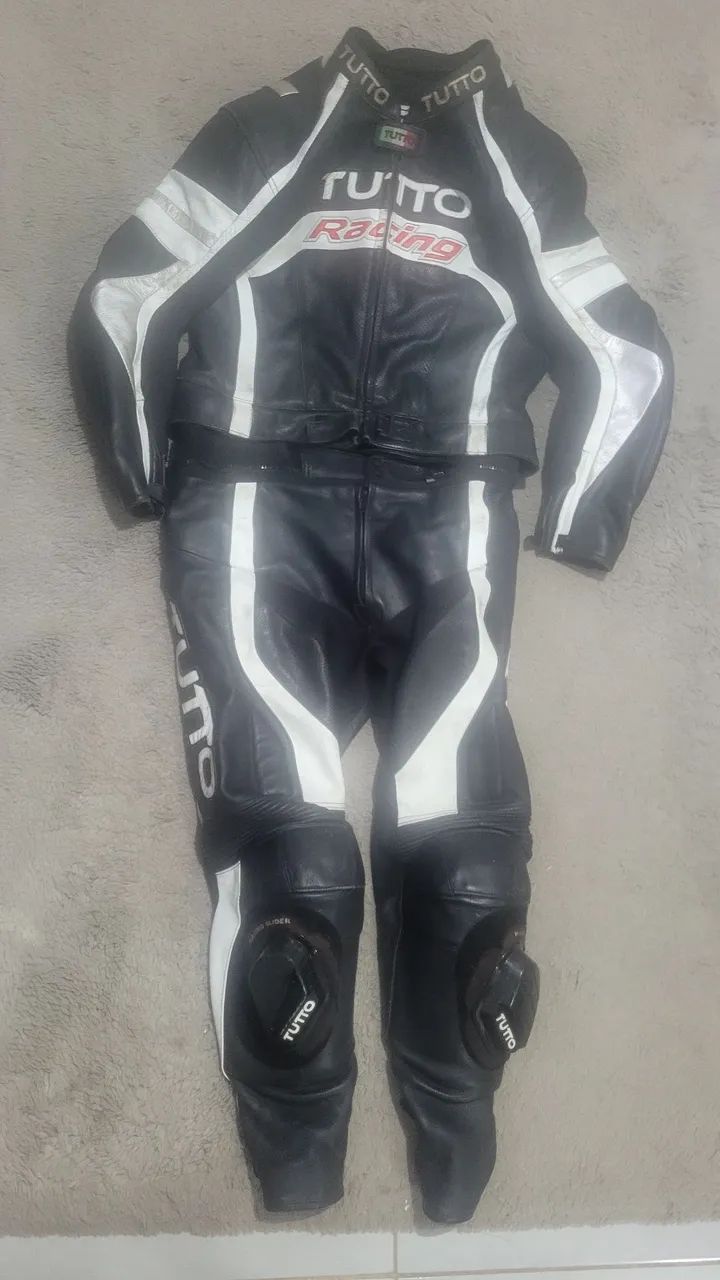 Macacao de couro moto tutto - Foto 2