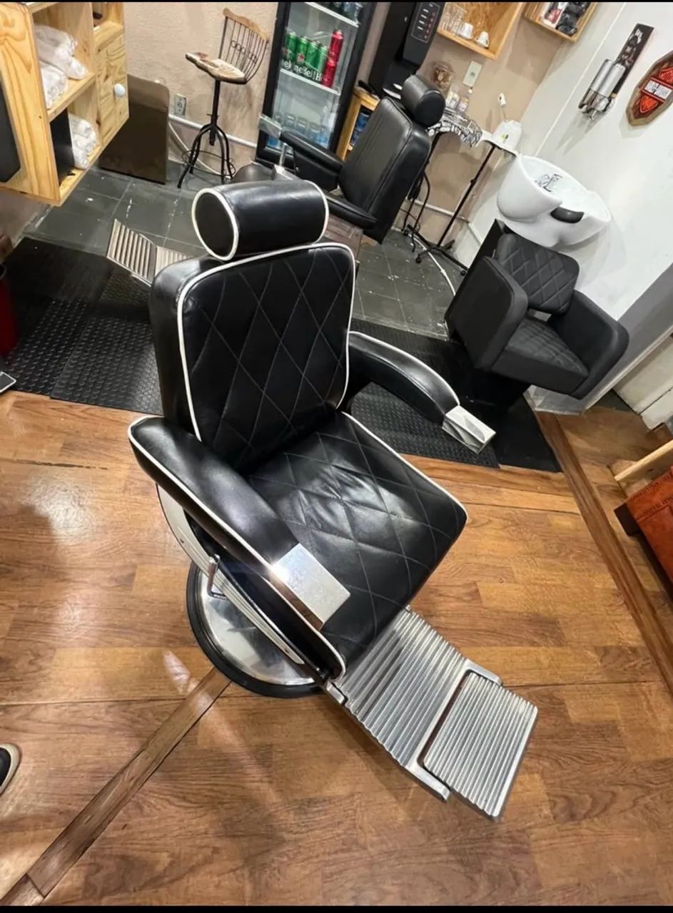 Cadeira de barbearia 