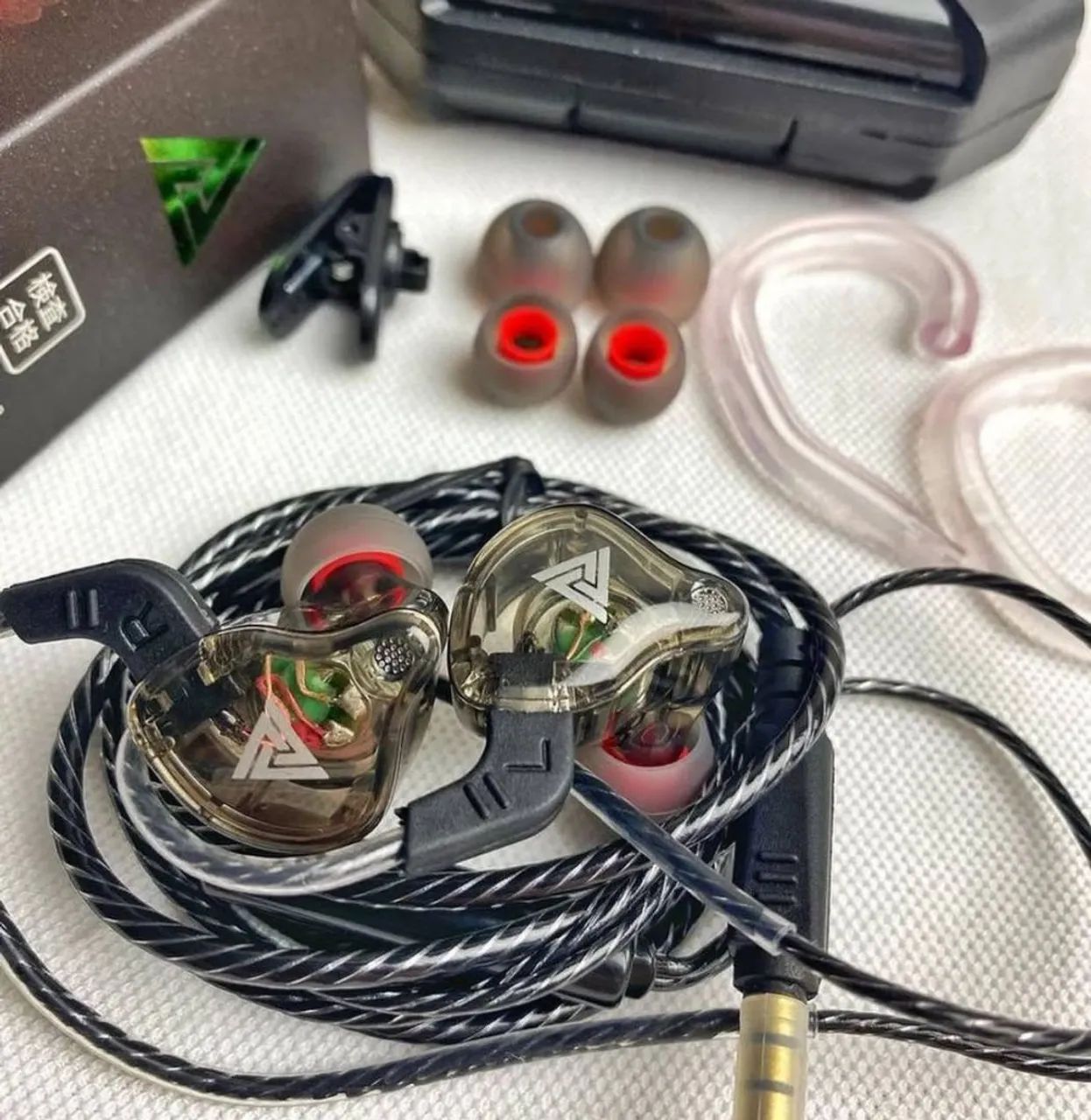 Fone Qkz Ak6 ótimo para músicas com fio, gamers e retorno de palco  - Foto 2