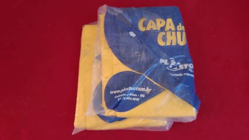 Lote com duas capas de chuva Plastcor Fit pvc forrada AM  - G - Foto 2