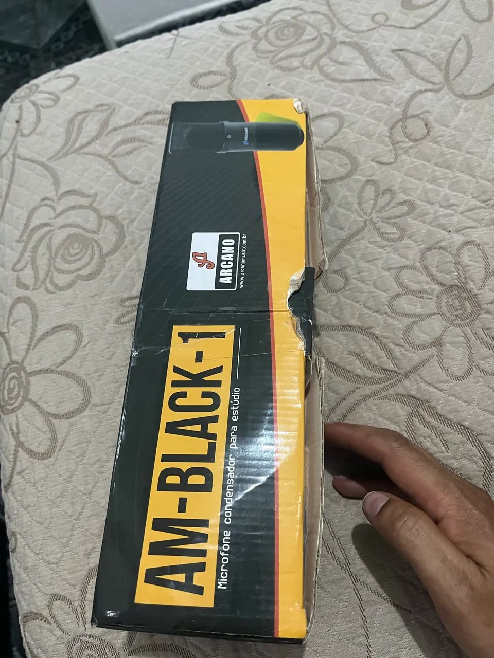 Microfone arcano condensador am black 1 - Foto 2