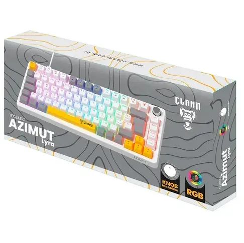 TECLADO GAMER 75% AZIMUT LYRA