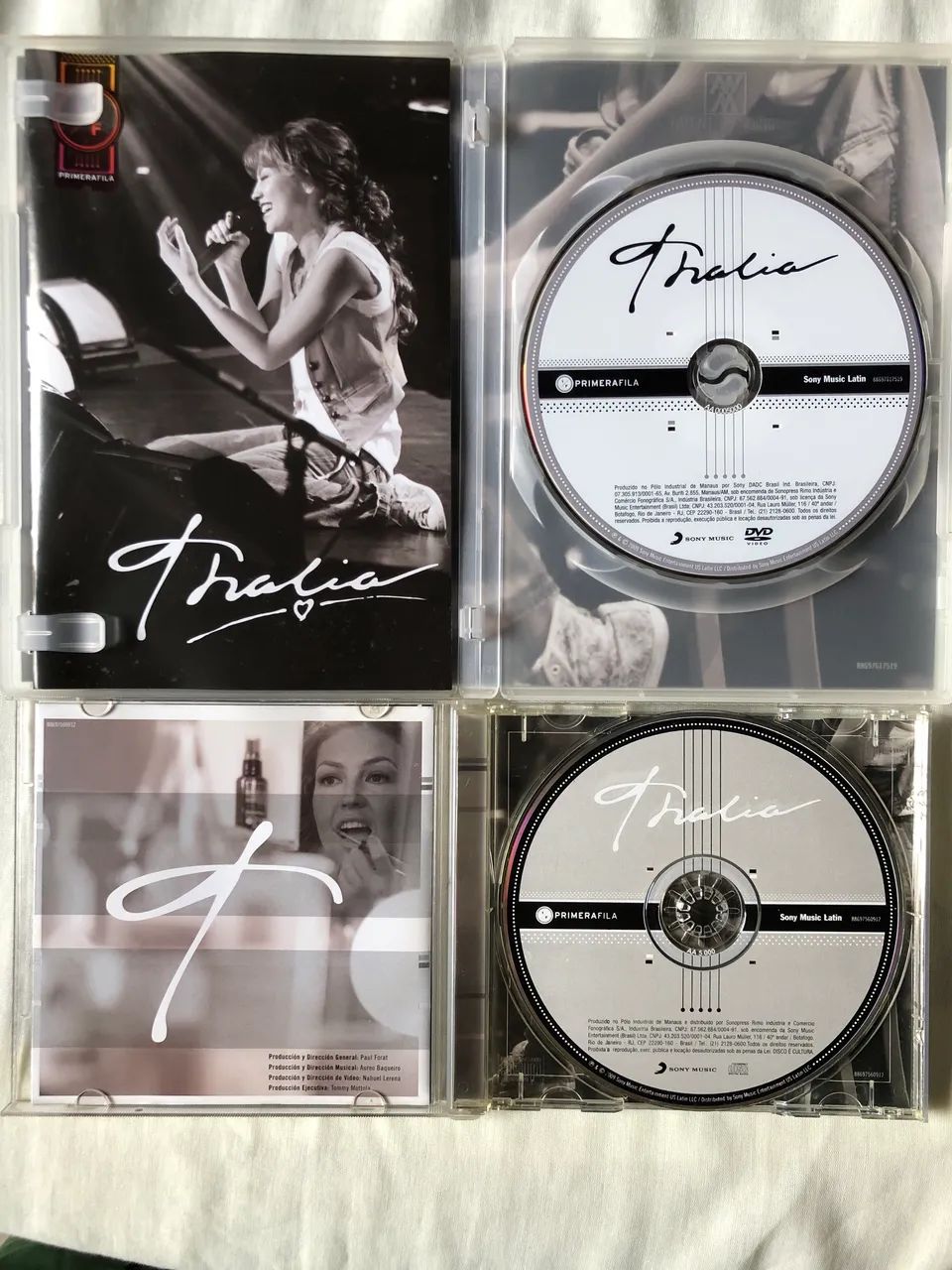 CD e DVD THALIA PRIMERA FILA - Foto 3
