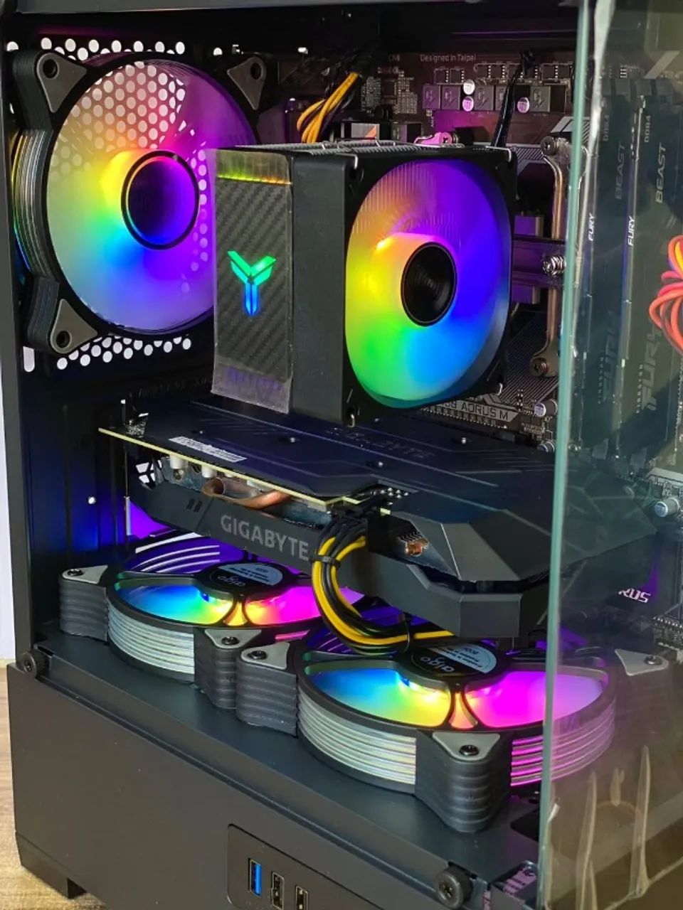 PC GAMER RYZEN 5 3600/ B450M AORUS/ GTX 1660 SUPER 6GB