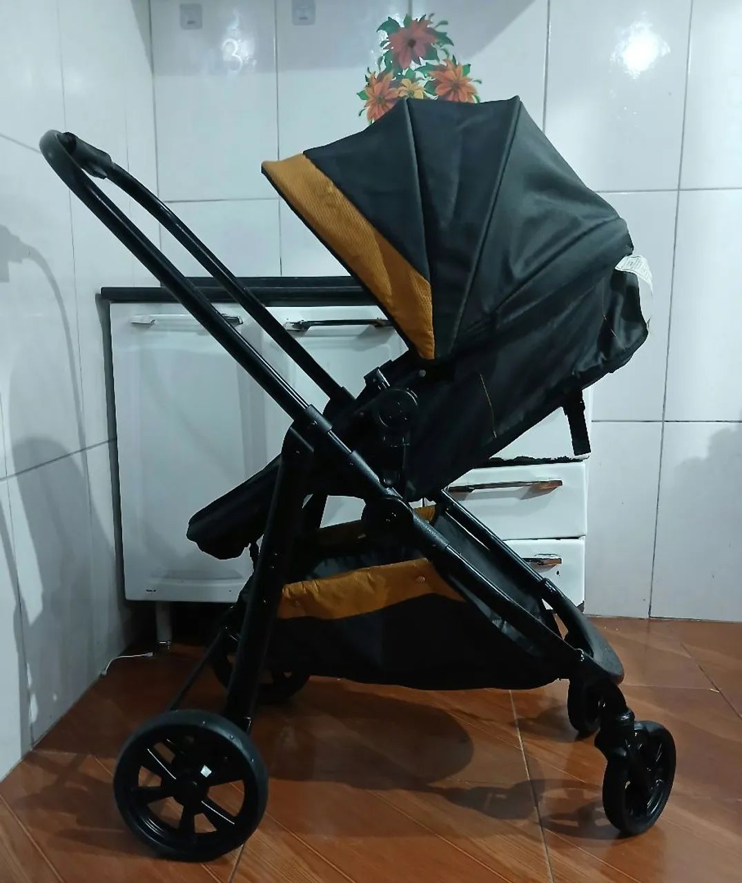 Carrinho de Bebê Moisés 2 em 1 Marca Galzerano  - Foto 3