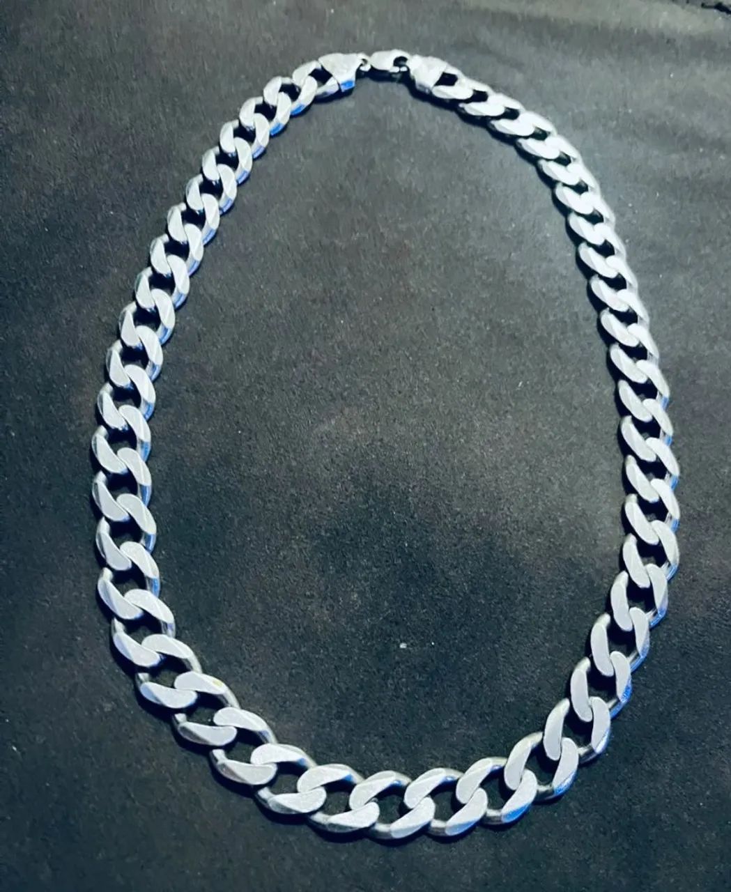 Corrente masculina de Prata 925 