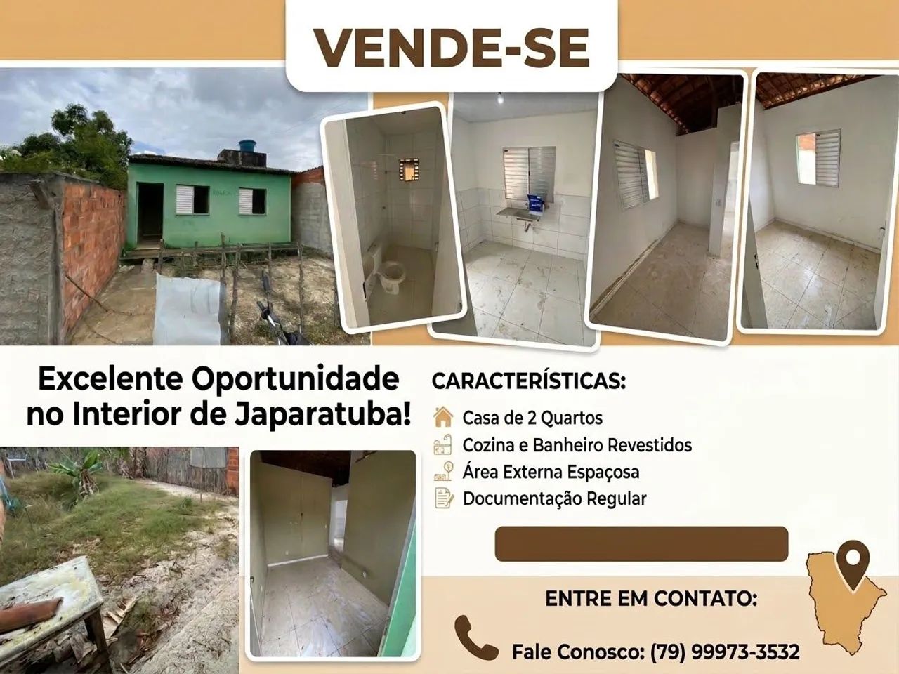 Casa no povoado porteiras 