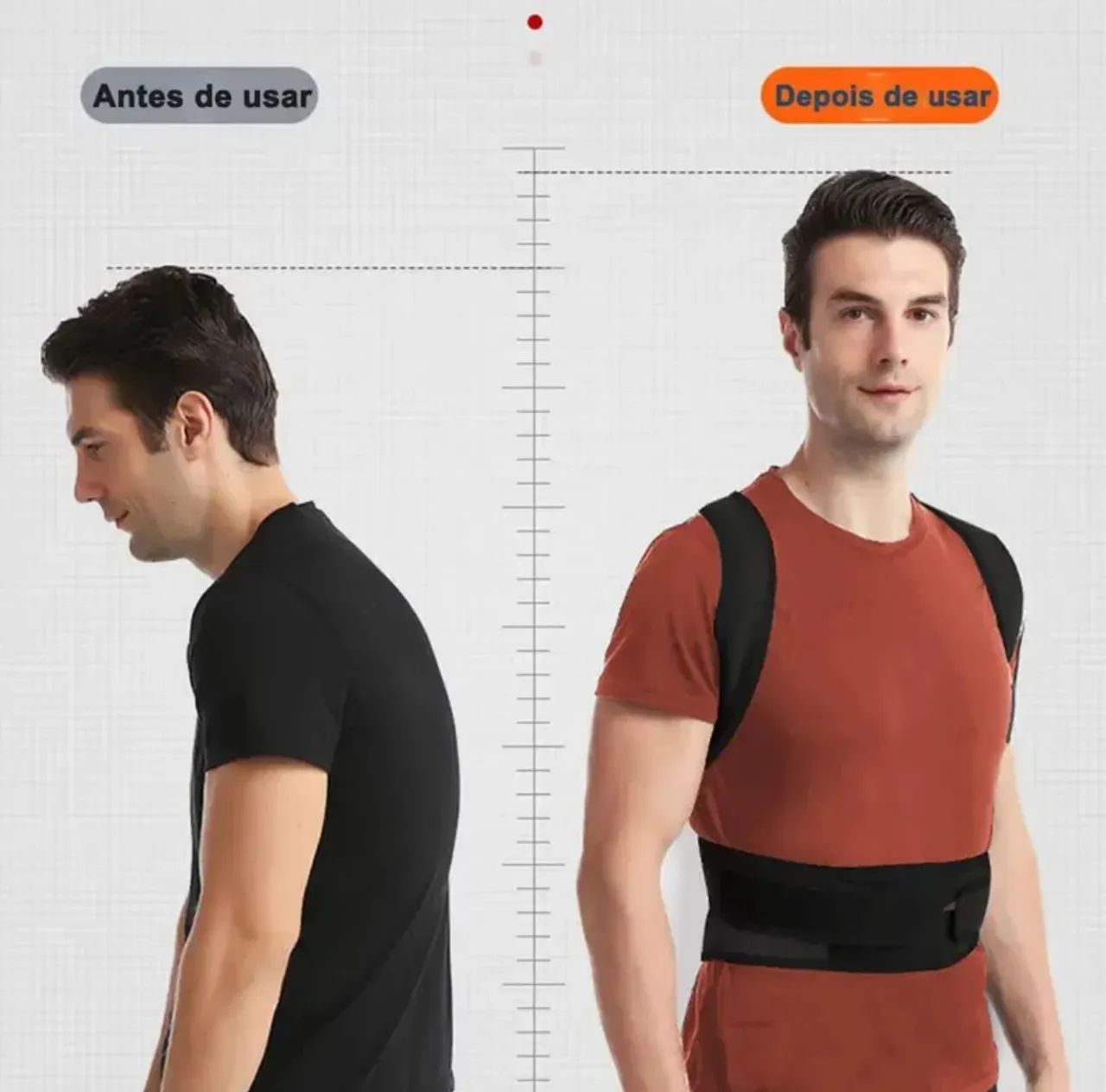 Corretor postural support hidrolight  - Foto 3