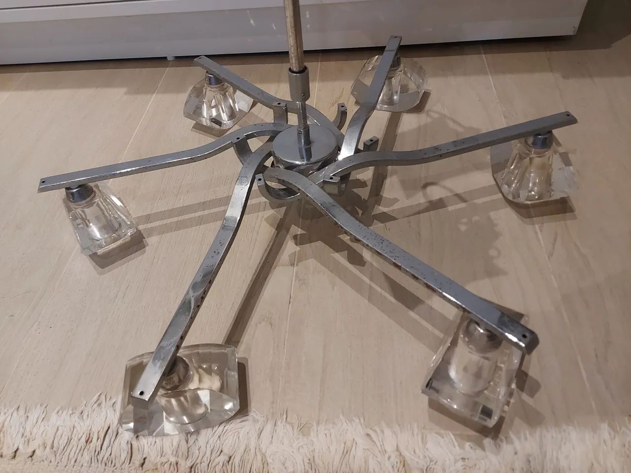 Lindo lustre cristal moderno luxuoso  - Foto 4