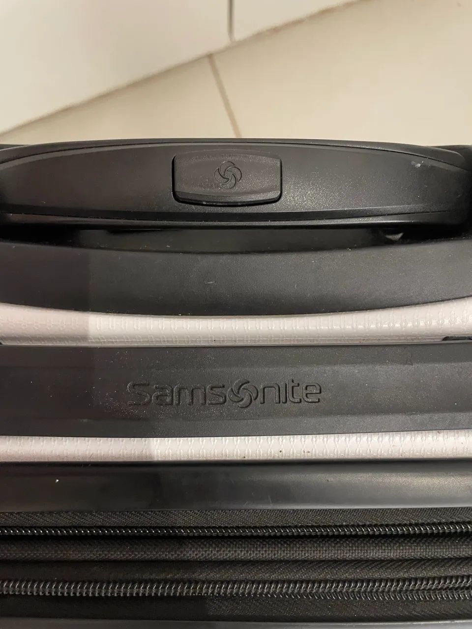 Mala Samsonite Octolite Branca - Bordo (Seminova) - Foto 2