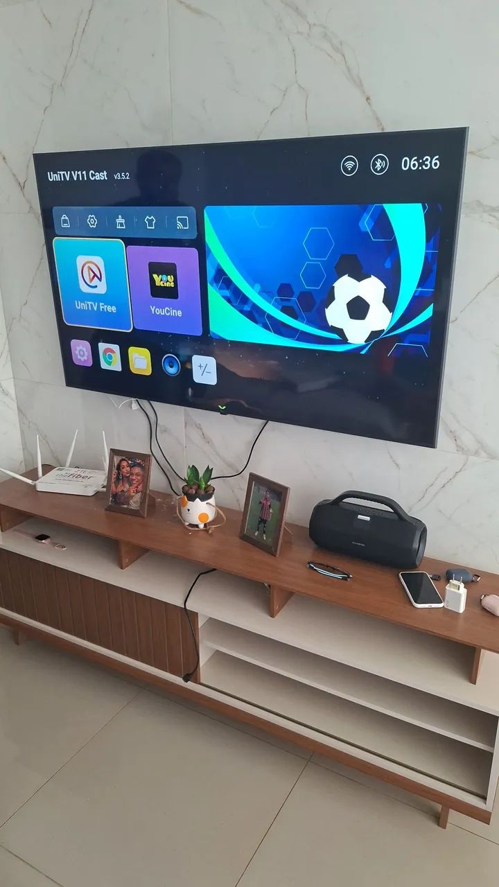 TV 50 POLEGADAS SMART 4K FAÇO ENTREGA DEIXO INSTALADA GARANTIA 3 MESES PARCELO NO CARTÃO  - Foto 4
