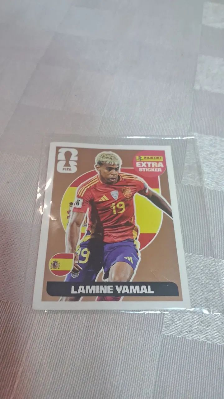 Figurinha legend do lamine yamal bronze