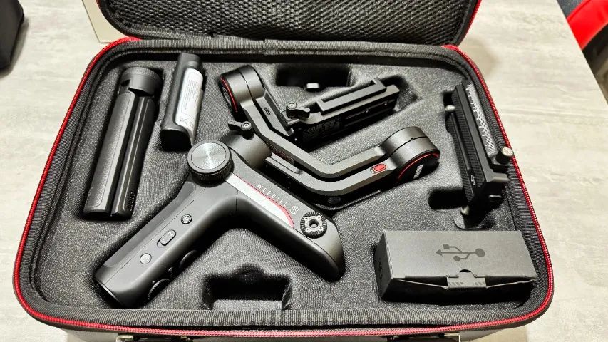 Estabilizador Zhiyun Weebill S Gimbal Portátil Combo Pro Completo - Foto 4