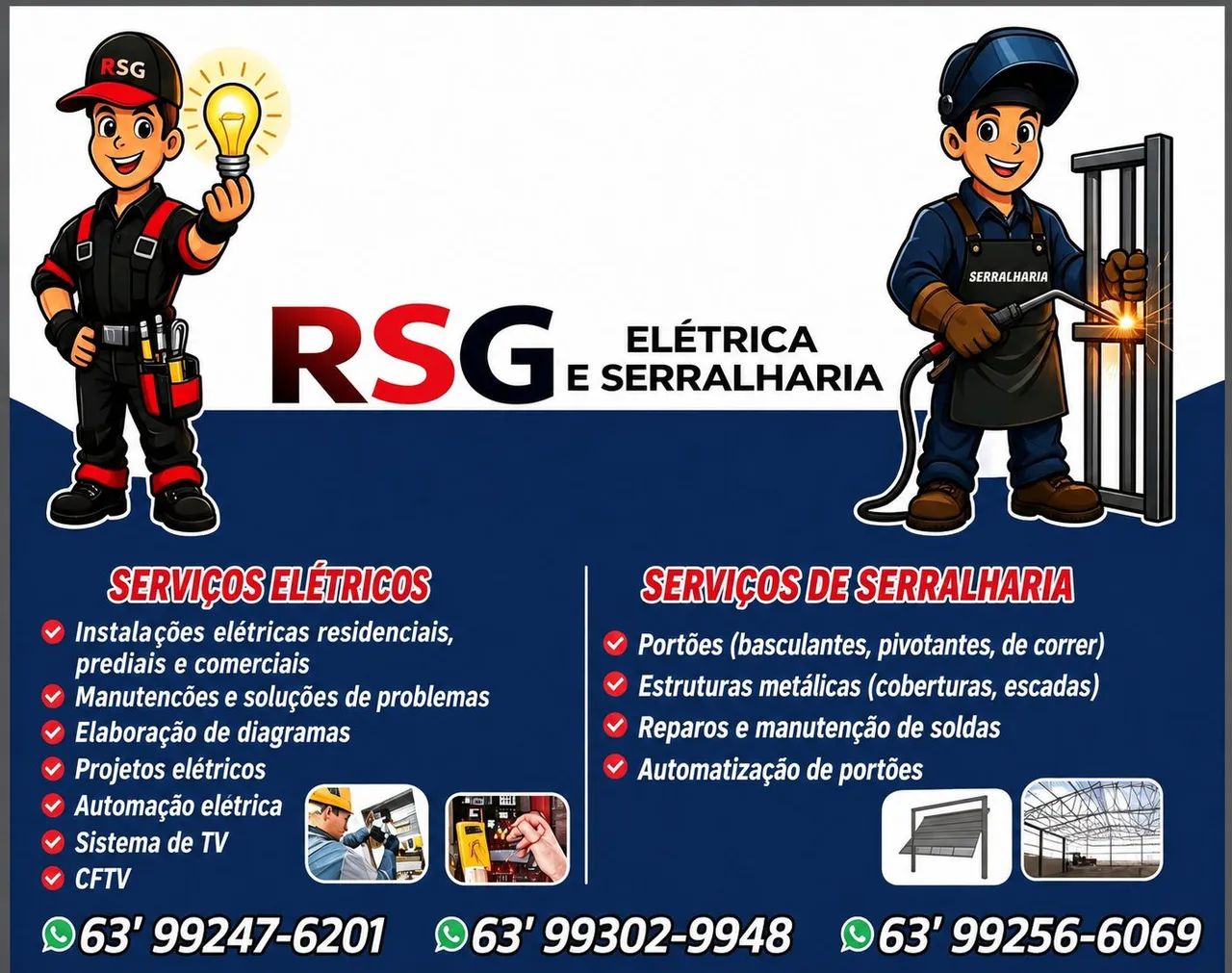 SOLUÇÕES ELÉTRICAS & SERRALHERIA