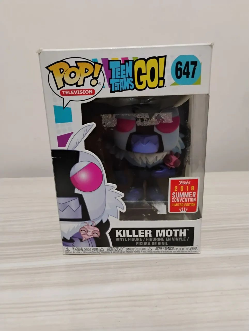 Funko pop killer moth jovens Titans  - Foto 2
