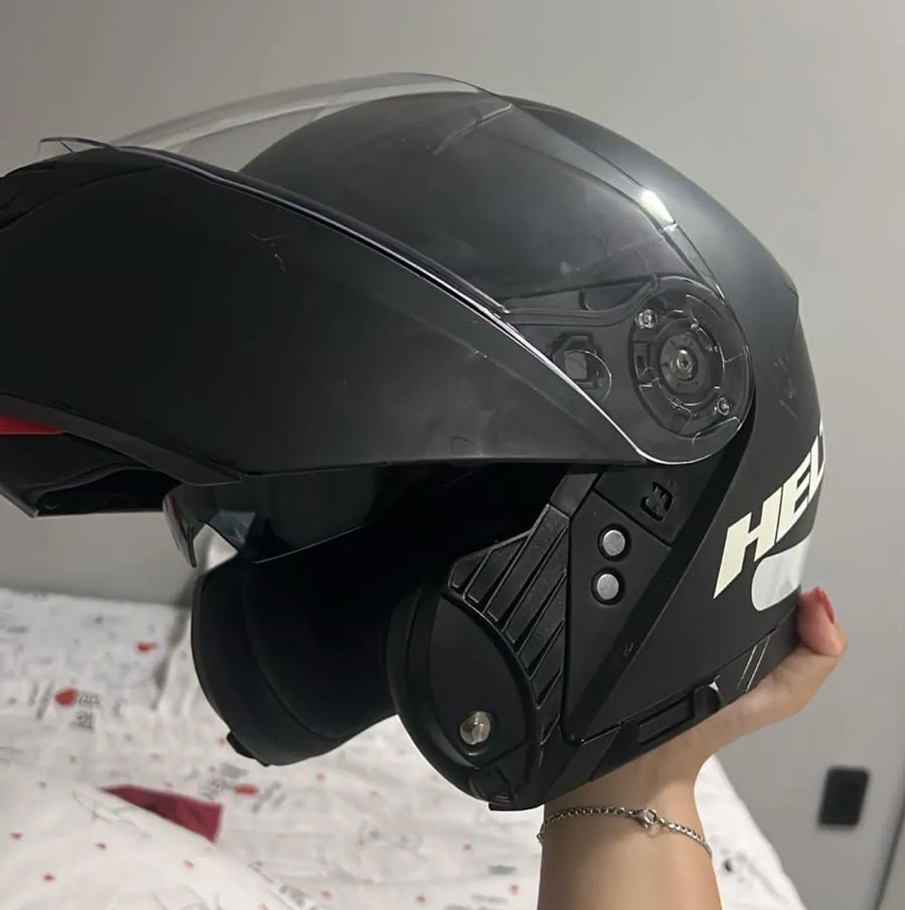 Capacete HELT ARTICULADO  - Foto 5