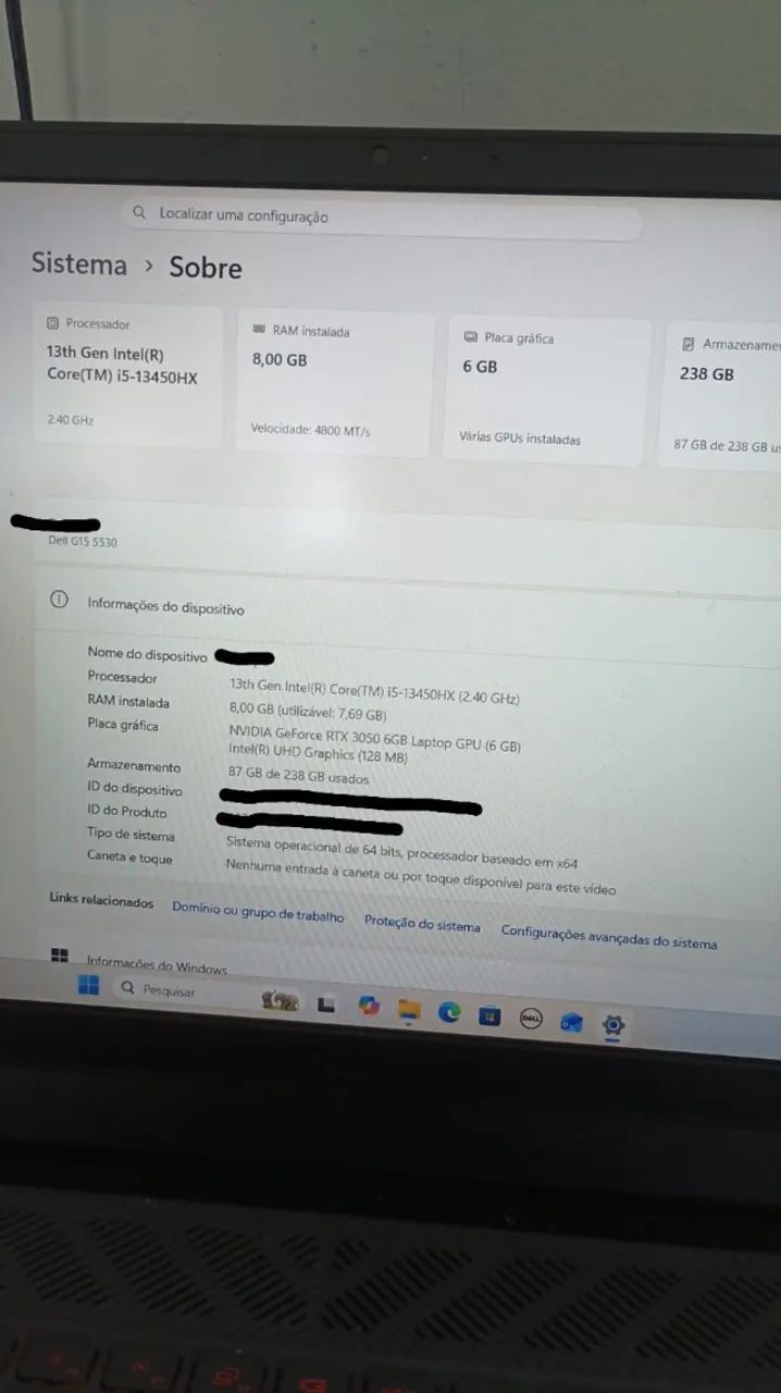 Notebook Gamer Dell G15 - Foto 3