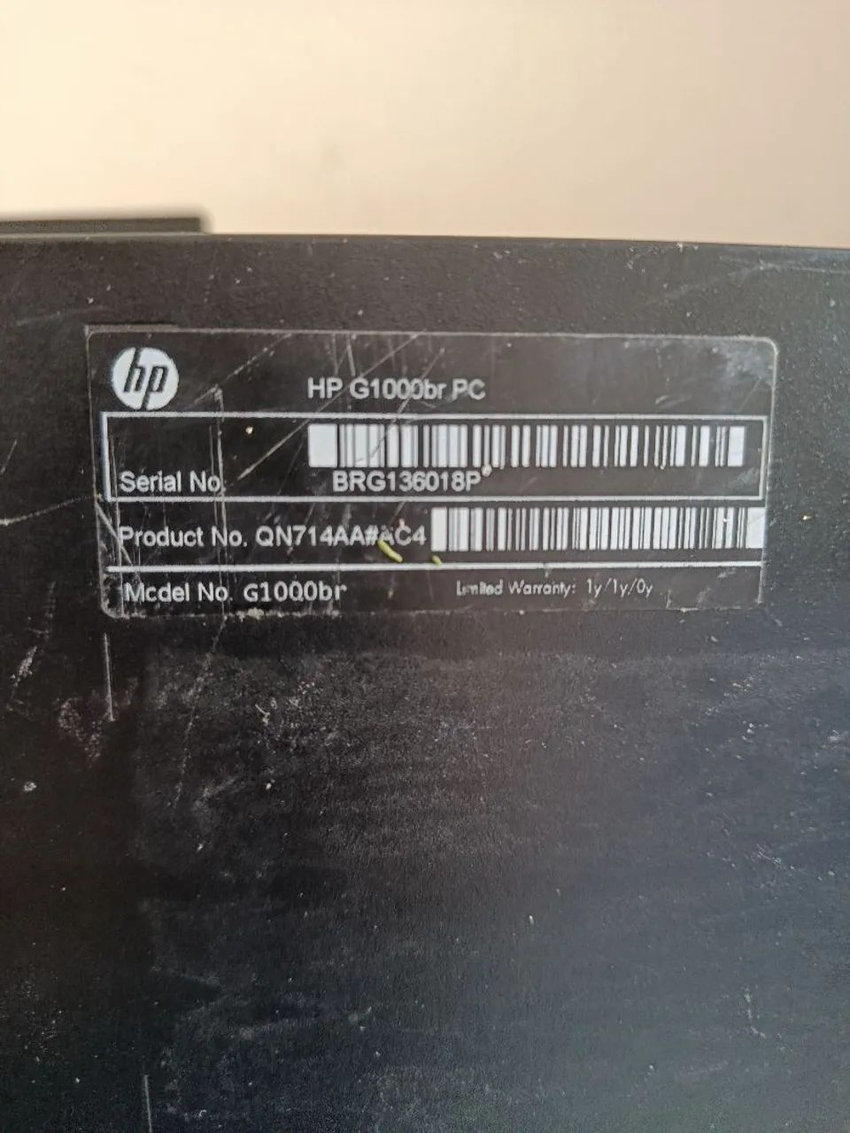 CPU desktop HP slim - HPG1000BR PC (bipando sem imagem) - Foto 3
